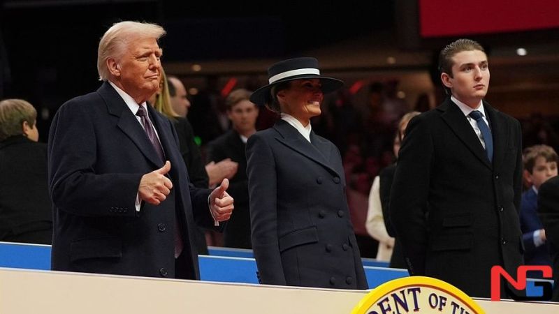 Эрон телеканали Трампнинг ўғли ҳақда сирли ролик намойиш қилди