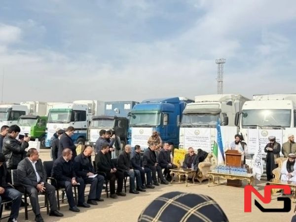 Ўзбекистон Афғонистонга 390 тонна гуманитар ёрдам юборди