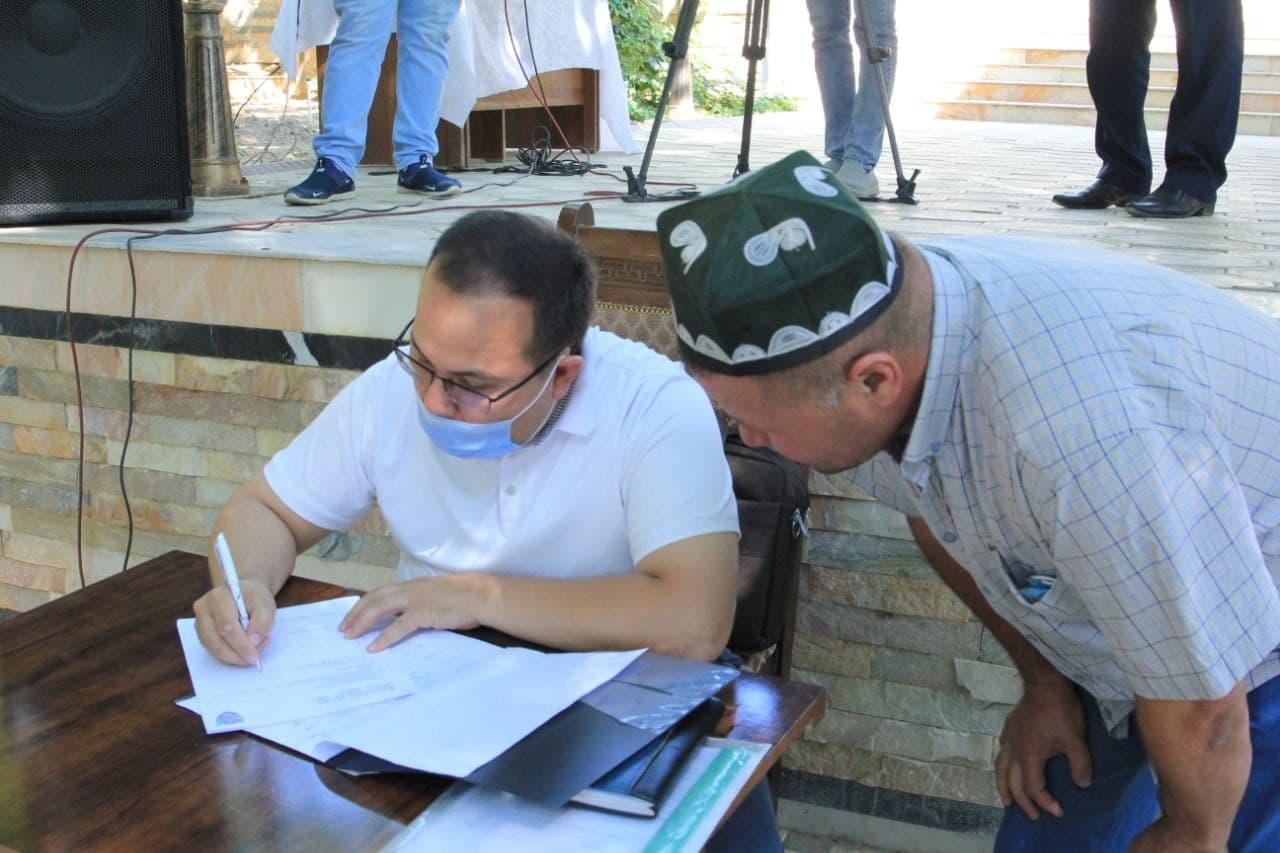 Вилоят прокурори сайёр қабули бўлиб ўтди