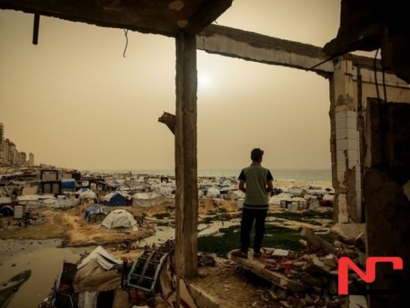 Ғазода қум бўрони вазиятни оғирлаштирмоқда