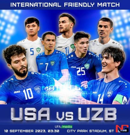 Футбол: Терма жамоамиз АҚШ билан куч синашади