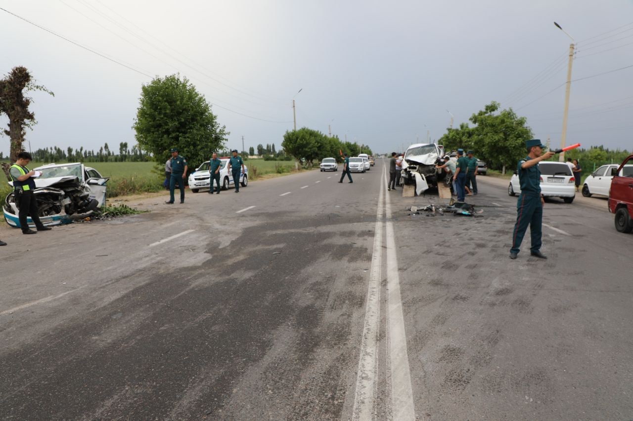 Наманганда ўқув машинаси иштирокида аянчли ЙТҲ содир бўлди