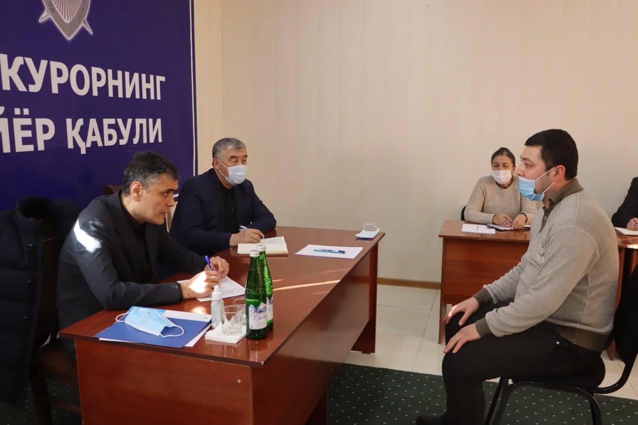 Аҳоли ва ёшлар мурожаатлари тингланди