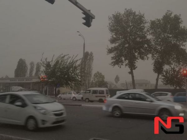 Эртага кучли шамол эсиб, чанг-тўзон кўтарилади