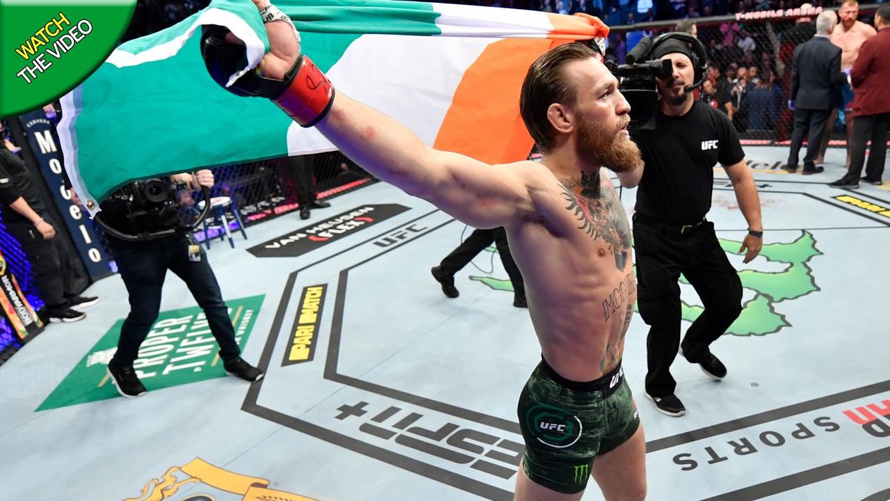 Ғалабали қайтиш: Конор рақибини янчиб ташлади (видео)