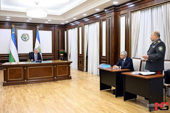 Мирзиёев мудофаани кучайтириш бўйича топшириқ берди
