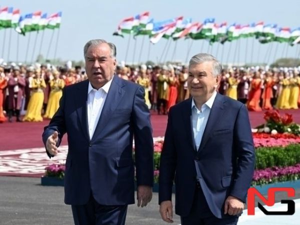 Ўзбекистон ва Тожикистон Президентлари Бухорога борди