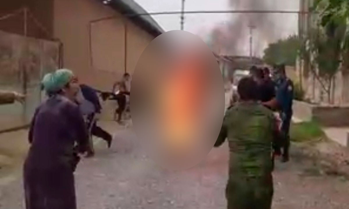 Наманганда мажбурий ижро вақтида ўзига ўт қўйиб ҳалок бўлган аёл воқеаси бўйича жиноят иши қўзғатилди