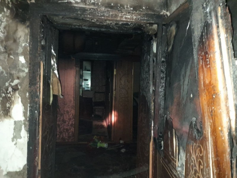 Наманганда “дом”даги ёнғинда она ва фарзанд ҳалок бўлди