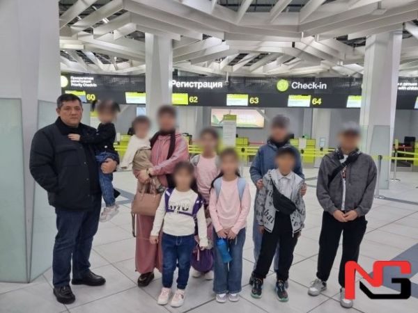 Россияда оғир аҳвола қолган 7 бола Ўзбекистонга қайтарилди