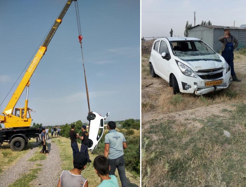 Аёл бошқарувидаги «Спарк» жарликка тушиб кетди