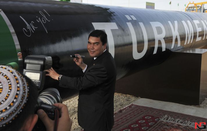 Туркманистон Ўзбекистонга газ беришни бошлади