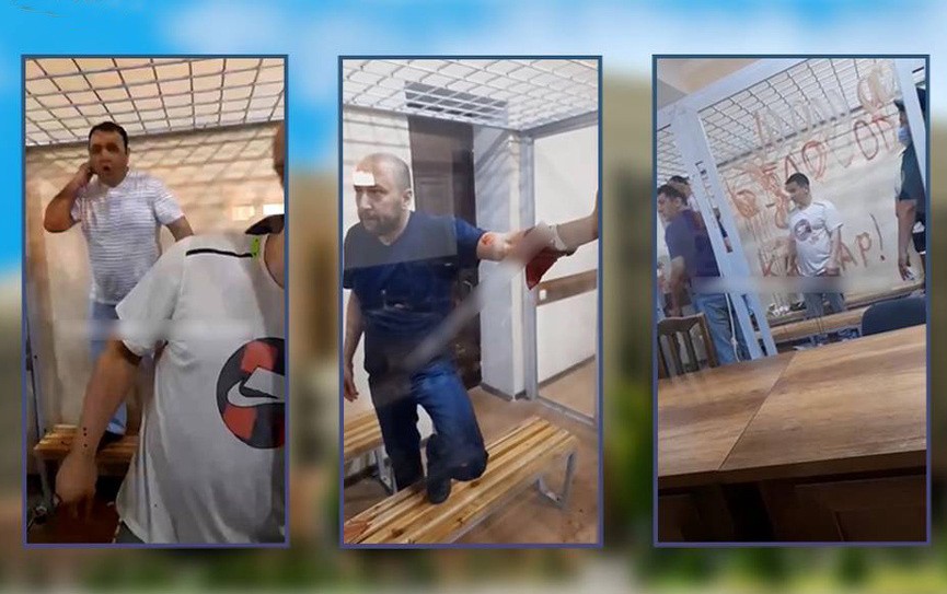 «Муродбой» ва унинг шериклари суд залида қўлларини кесишди