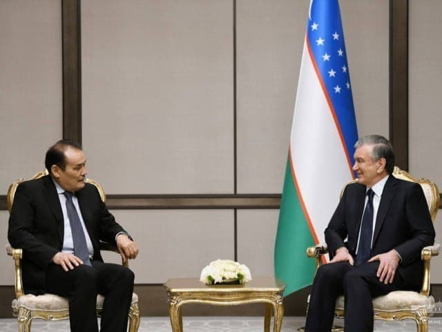 Шавкат Мирзиёев Туркий кенгаш бош котибини қабул қилди