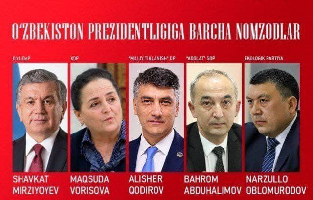 Президент сайлови: ташвиқот ишлари бошланди. Номзодлар қандай ҳуқуқларга эга?