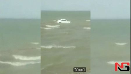 Сув омборида сузган «Cobalt» ҳақида маълумот берилди