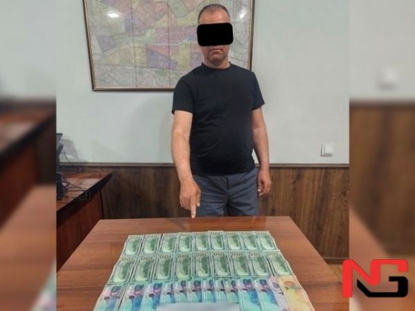 Хоразмда ИИО ходими пора билан қўлга тушди