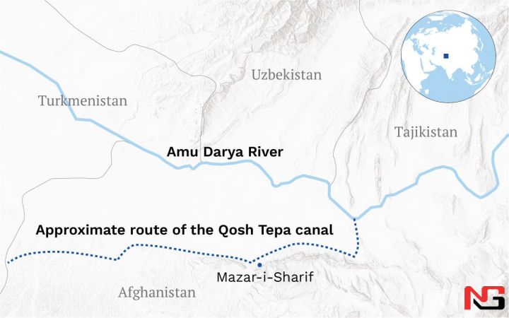 “Толибон” Мирзиёевнинг “Қўштепа” канали бўйича хавотирларига жавоб қайтарди