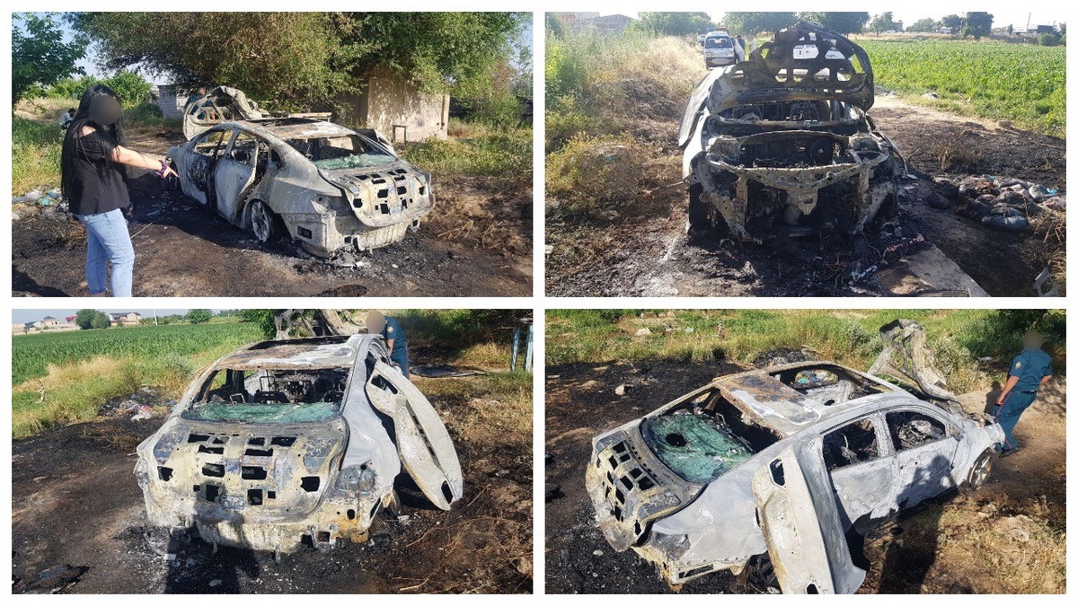 Дала майдонида "Malibu 2"ни ёқиб юборган шахс ушланди. Унга жиноий иш очилди