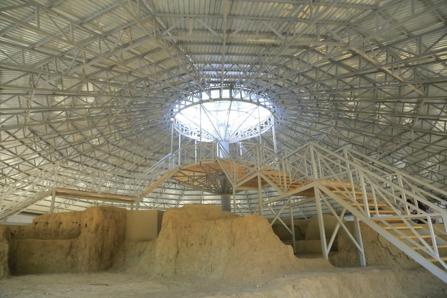 Наманганда жангда ўлган роҳиба суяк қолдиқлари мавжуд ибодатхона топилди