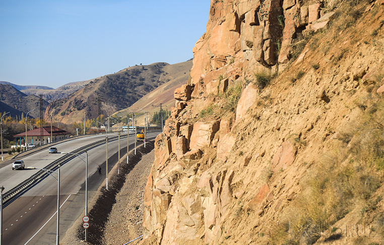 "Қамчиқ" довони кучли ёғингарчилик туфайли вақтинча ёпилди
