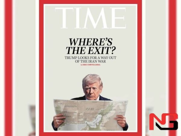 &ldquo;Чиқиш қаерда?&rdquo; &ldquo;Time&rdquo; журнали Трампга аталган янги муқовани чоп этди