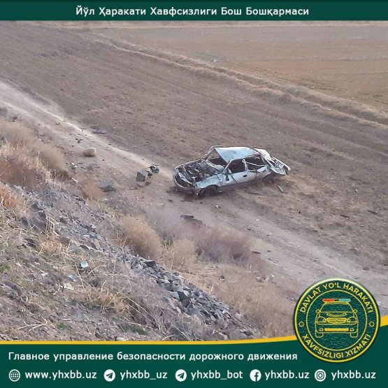 Наманганда ҳайдовчи ухлаб қолганлиги унинг ўлимига сабаб бўлди