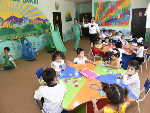 Боғчалар 1 августдан босқичма босқич очилади