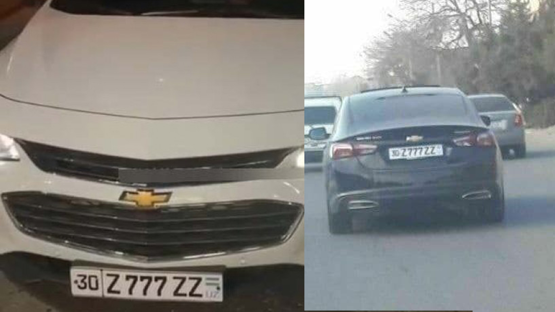 Аукционда бўлган "30 З 777 ЗЗ" рақами тақилган автомобил сурати тарқалиши бўйича расмий изоҳ берилди