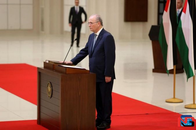 Фаластиннинг янги ҳукумати қасамёд қилди