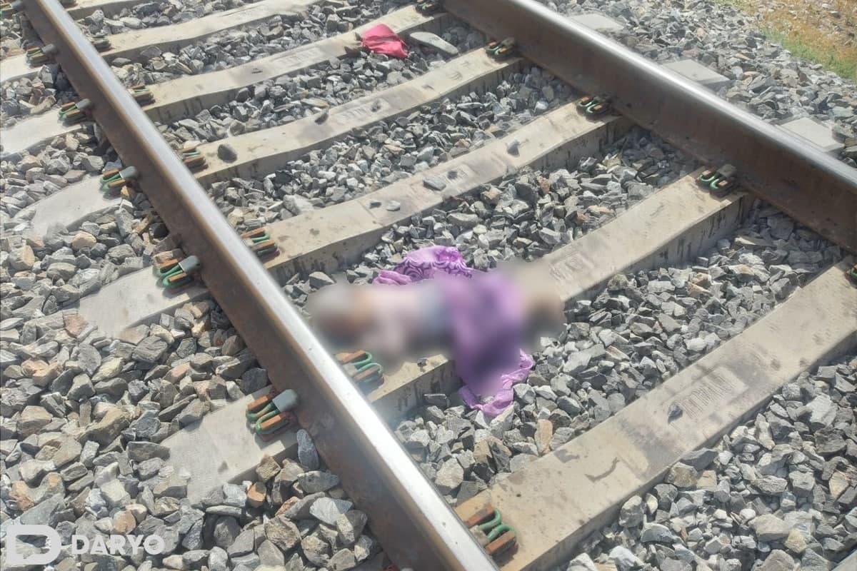 Қашқадарёда келин ўзи ва икки фарзандини поезд тагига ташлади