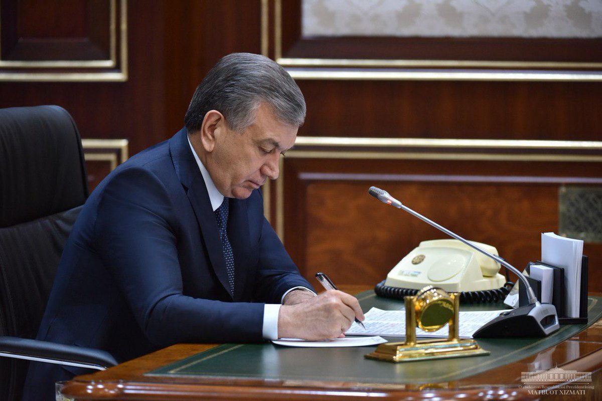 Президент Шавкат Мирзиёев янги қарорни имзолади