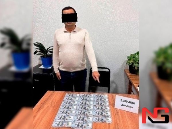 Тошкентда ҳоким ёрдамчиси пора билан ушланди