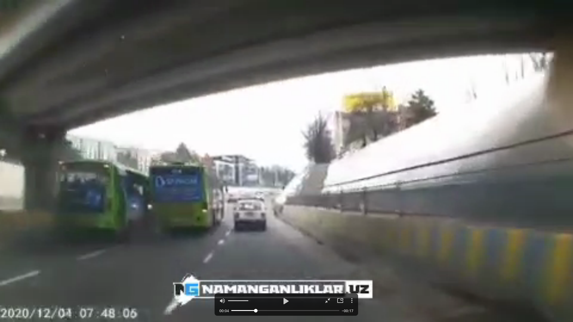 Тезликни оширган автобус ҳайдовчилари ишдан ҳайдалди