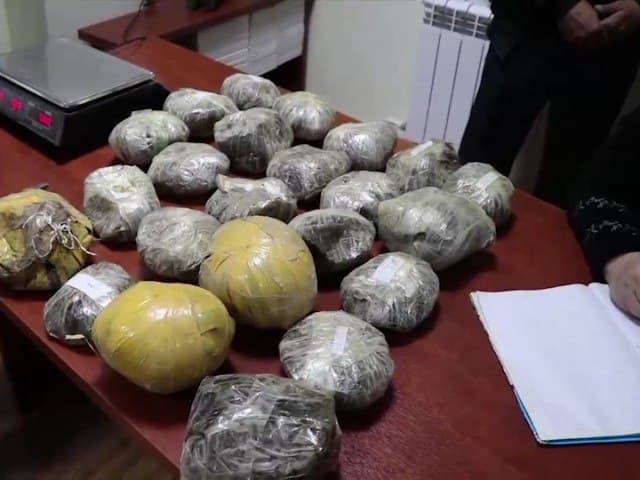 ДХХ Афғонистон ва Тожикистондан олиб ўтилган кўп миқдордаги гиёҳванд моддани аниқлади