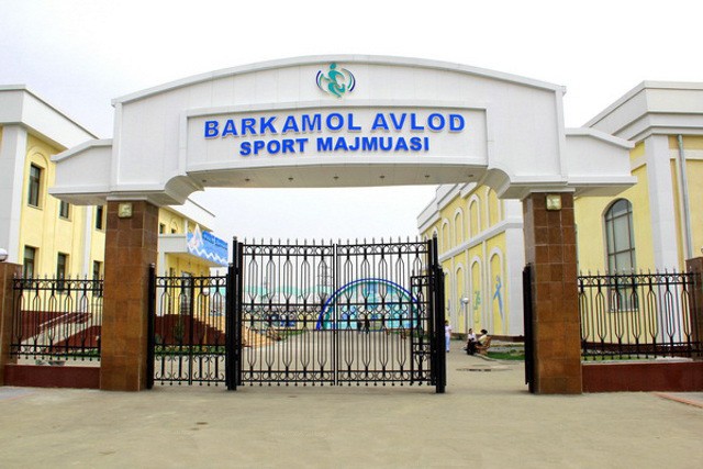 Намангандаги «Баркамол авлод» спорт мажмуасида ташхислаш ва саралаш маркази барпо этилмоқда