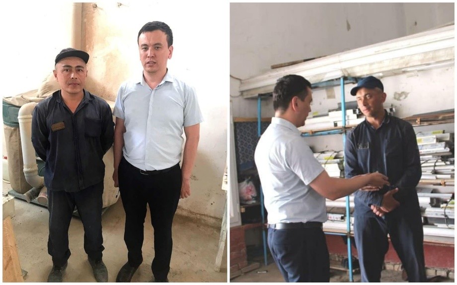 Омбудсман вакиллари турмадаги блогерлар билан учрашди