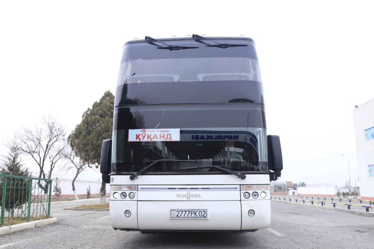 Қўқондан Тожикистонга автобус қатнови йўлга қўйилди