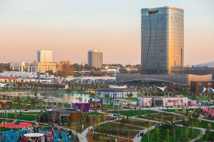«Tashkent city» дам олиш ва истироҳат боғи сотувга қўйилди