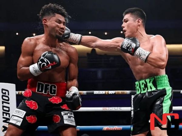 Мелиқўзиев америкалик рақибини “ер тишлатди”