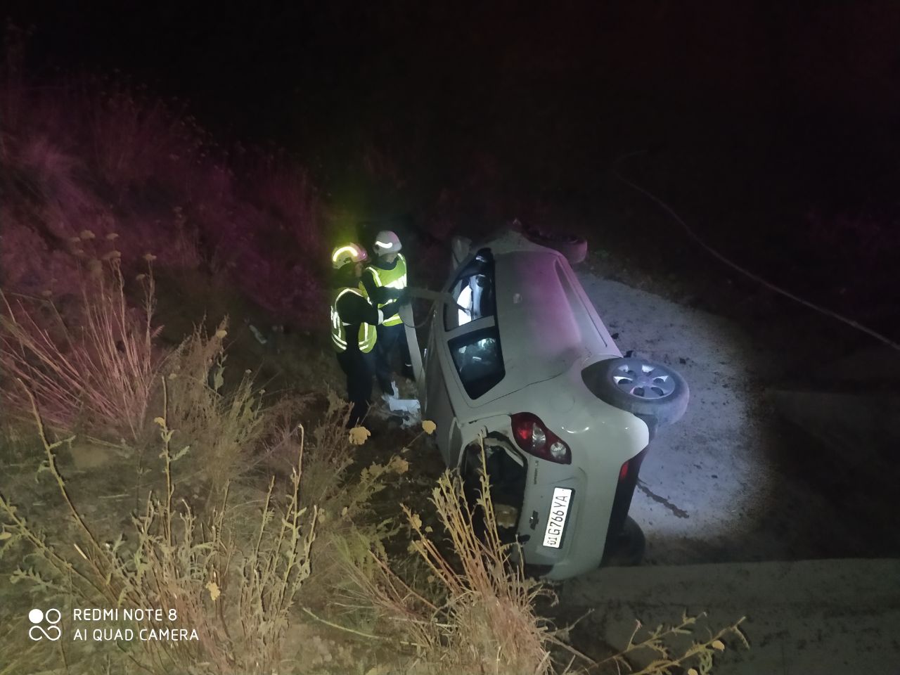 Қамчиқ довонида «Spark» пастлиққа тушиб кетди