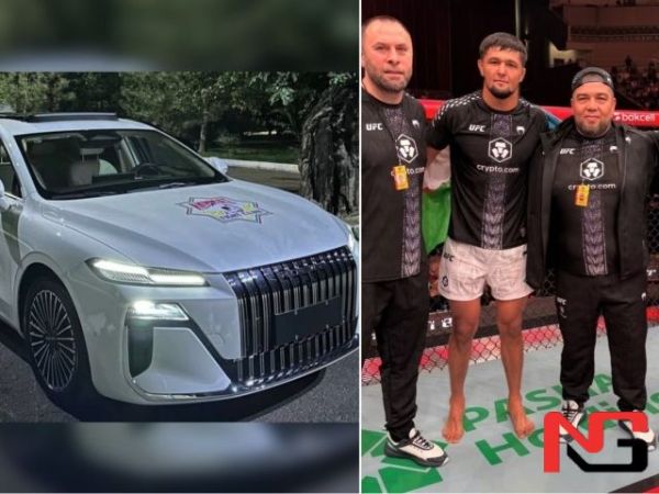 Рамзан Қодиров Нурсултон Рўзибоевга автомобиль совға қилди