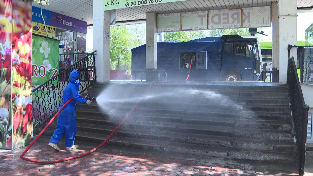 Ўзбекистонда бозорлар ҳафтада бир марта дезинфекция учун ёпилади