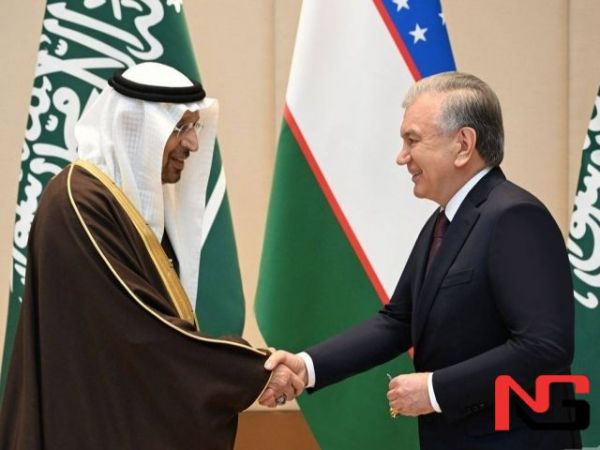 Саудия вазири Ўзбекистонга келди. Мирзиёев уни қуруқ қўймади