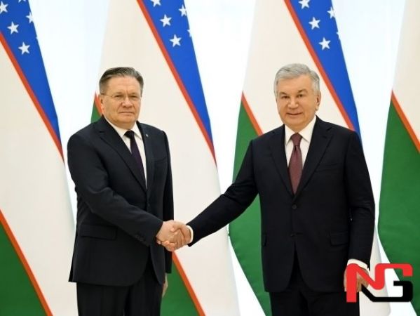 Шавкат Мирзиёев &ldquo;Росатом&rdquo; бош директорини қабул қилди