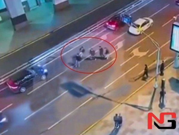 Москвада Ўзбекистон фуқаролари одам ўғирлади (видео)