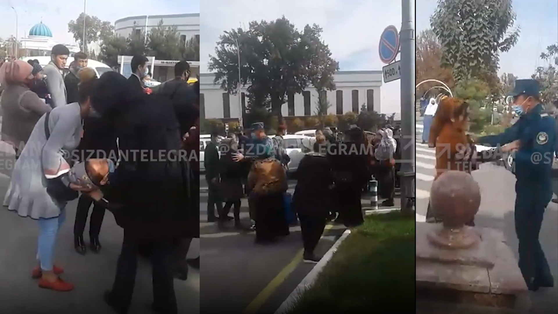 Фуқаролар нега Андижон вилояти ҳокимлиги биноси олдига тўпланди?