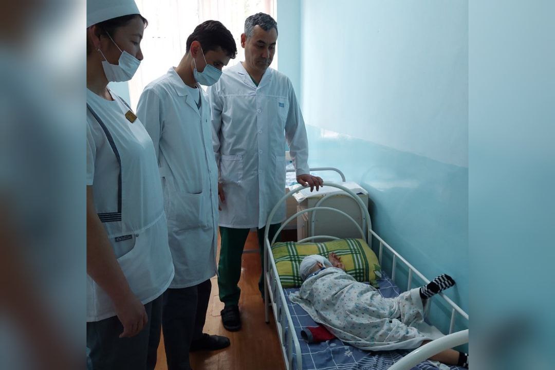 ССВ Тошкент туманида шер тишлаб олган 3 ёшли боланинг аҳволи ҳақида маълумот берди