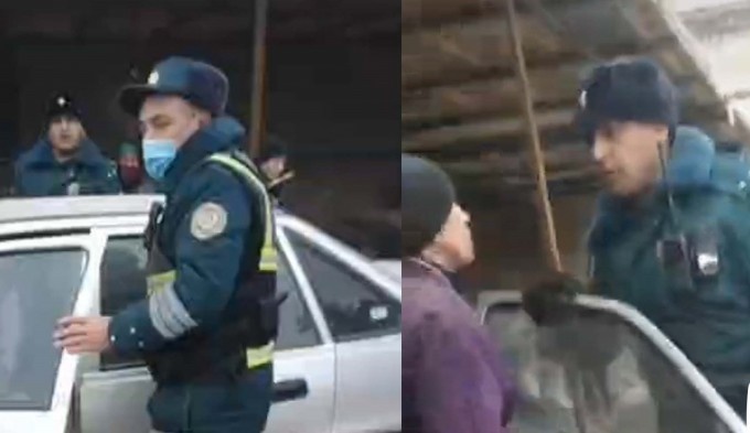 Онасидан сўкинган ЙПХ инспектори ҳайфсан олди