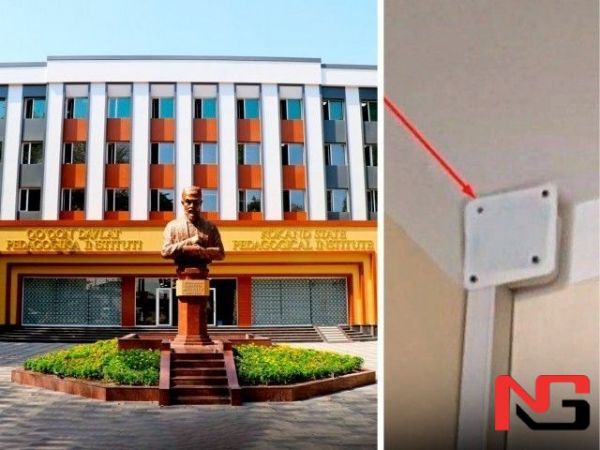 Талаба қизлар ётоқхонасига ўрнатилган камера бўйича ректорат тилга кирди, ИИБ тергов бошлади